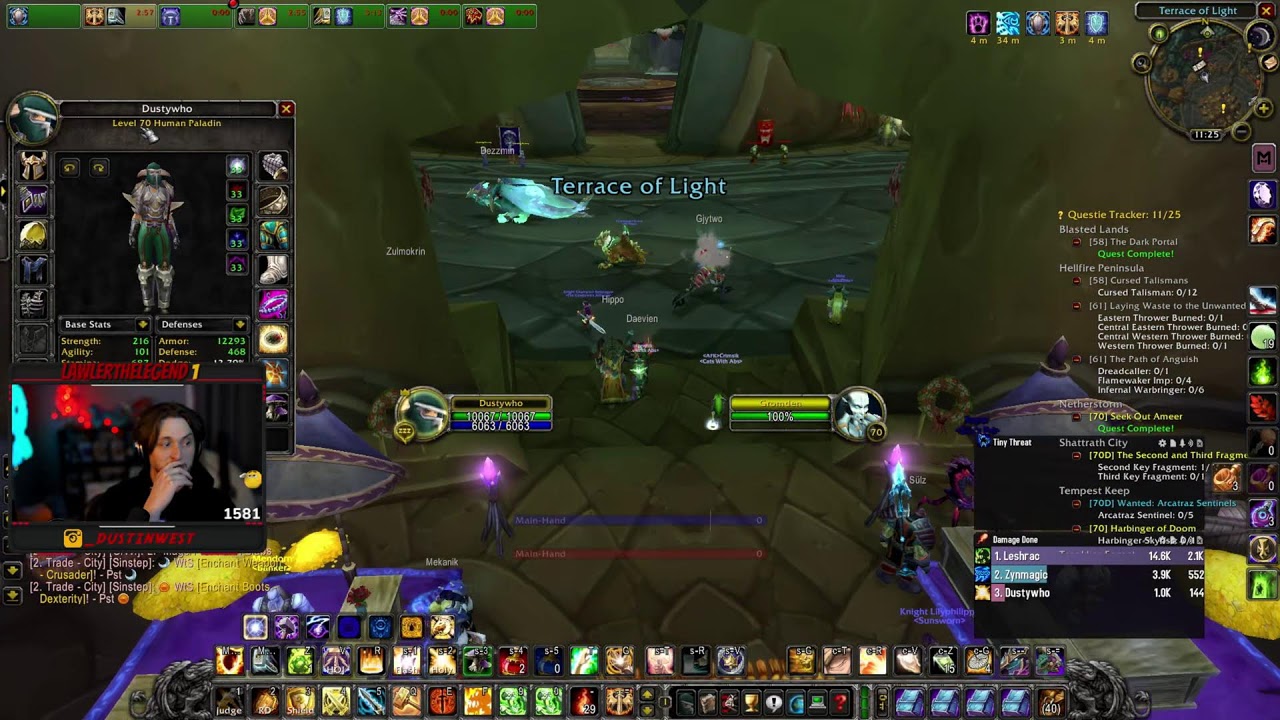 WoW Burning Crusade Anniversary | BIS GEAR + REP GRIND | DustyWhy on Twitch