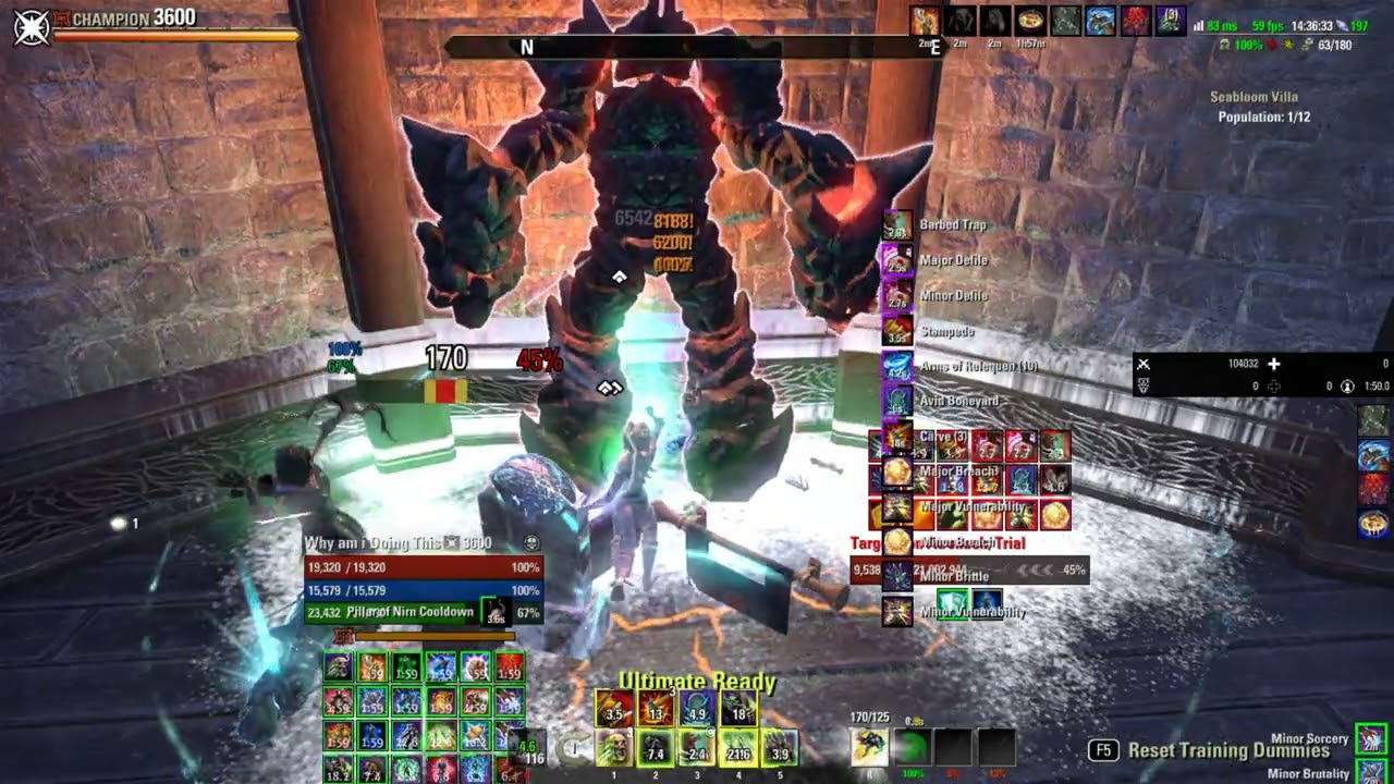 Day 1 Necro Weave Practice