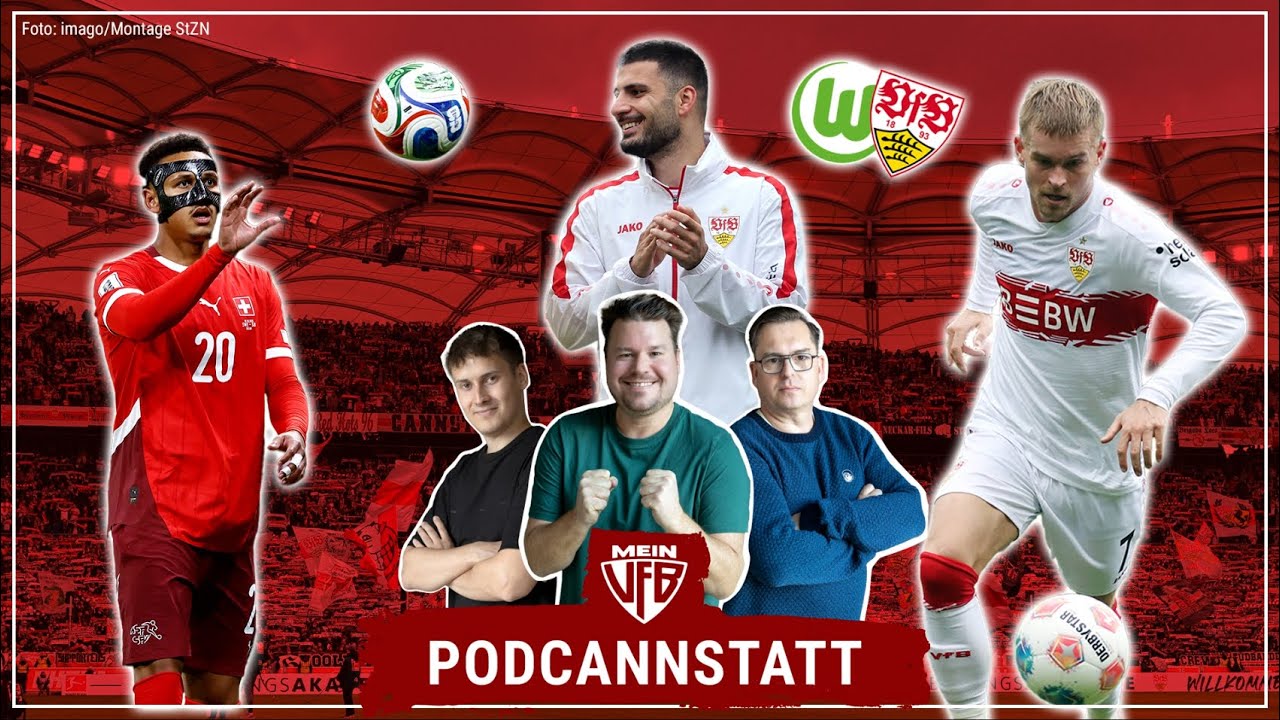 Undav-Wiedersehen bei den Wölfen 🙌🐺 #PodCannstatt 368 zum VfB Stuttgart vor dem VfL Wolfsburg