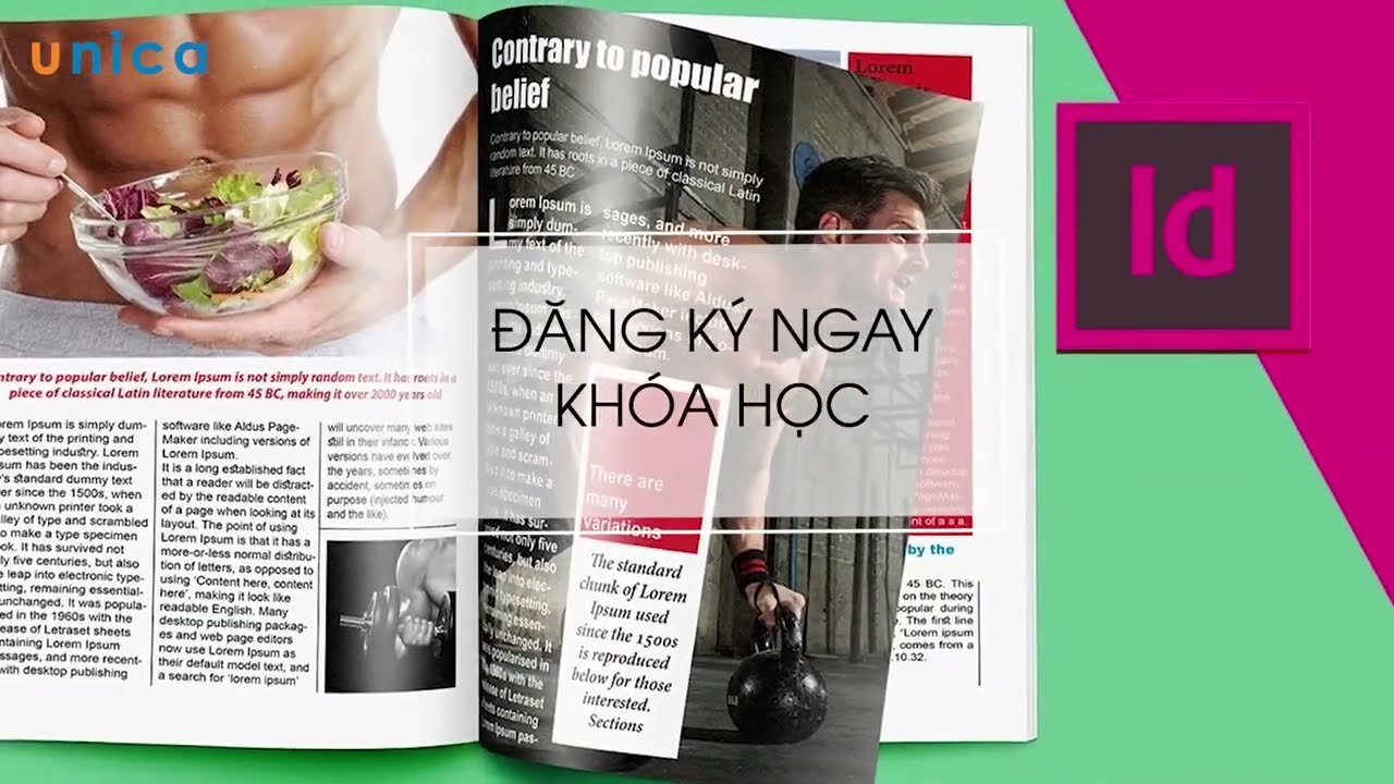 Khóa học Indesign thiết kế dàn trang chuyên nghiệp