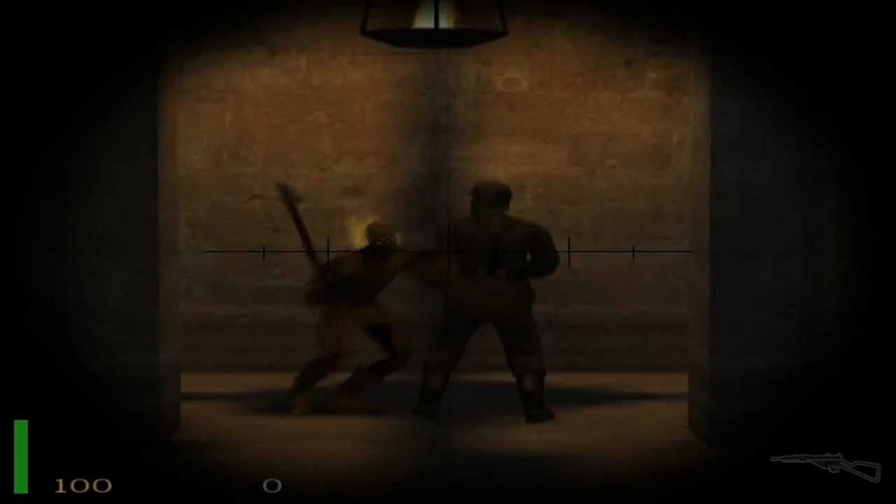Return To Castle Wolfenstein Walkthrough Part 6 ( Crypt ) HD All Secrets