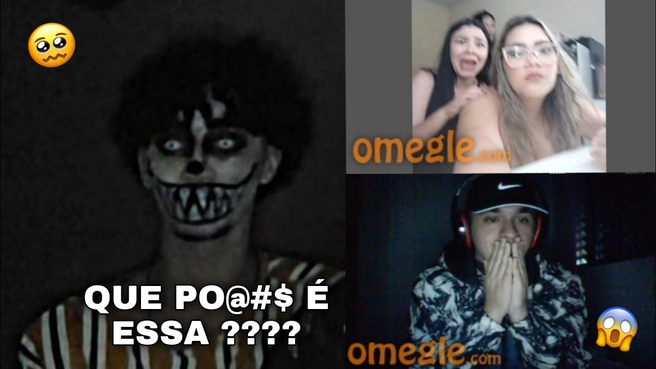 ASSUSTANDO AS PESSOAS NO OMEGLE  *part27*  DEU RUIM !!
