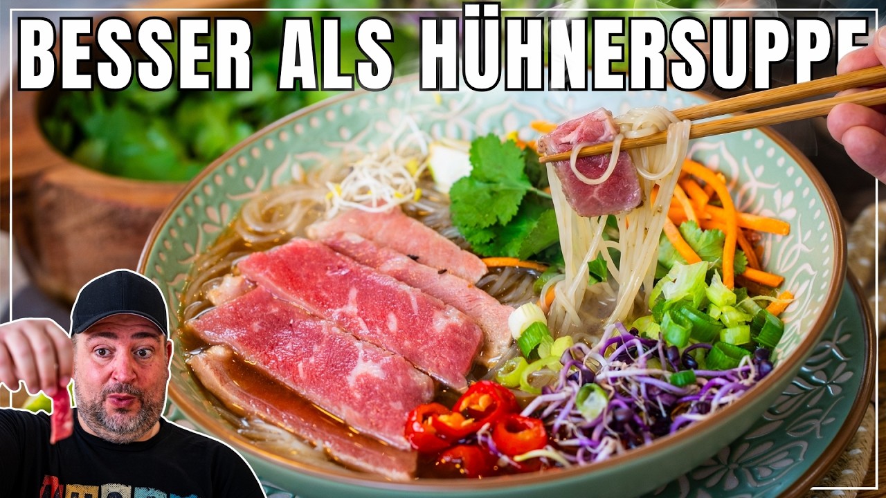 Asiatische Rindfleischsuppe (Pho Bo): Gesundes Winter-Soulfood in 30 Minuten | Ungers Kitchen