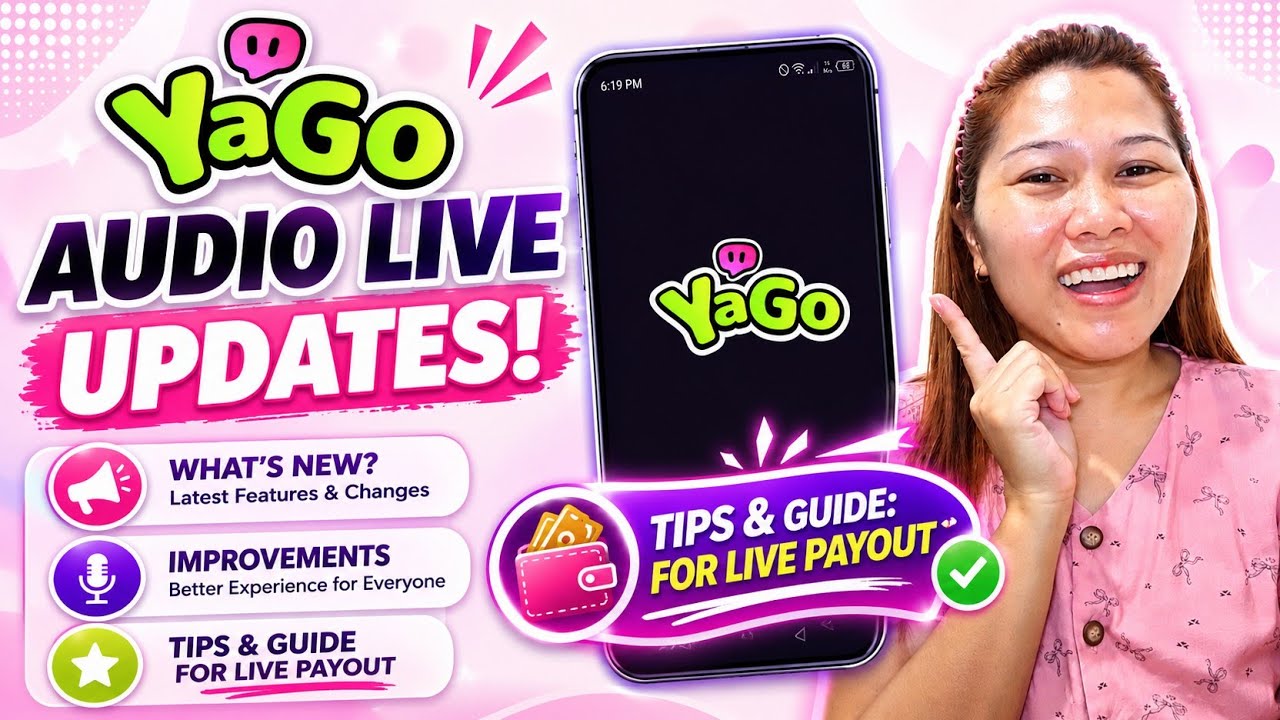 YAGO AUDIO LIVE APP: MAY BAGONG UPDATES + PAYOUT EXPERIENCE!