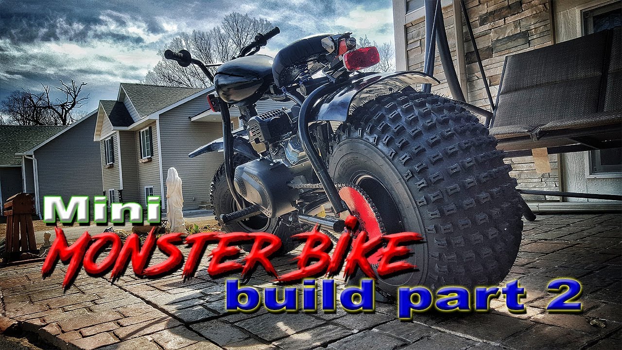 Mini Monster Bike Build from Scrap Part 2
