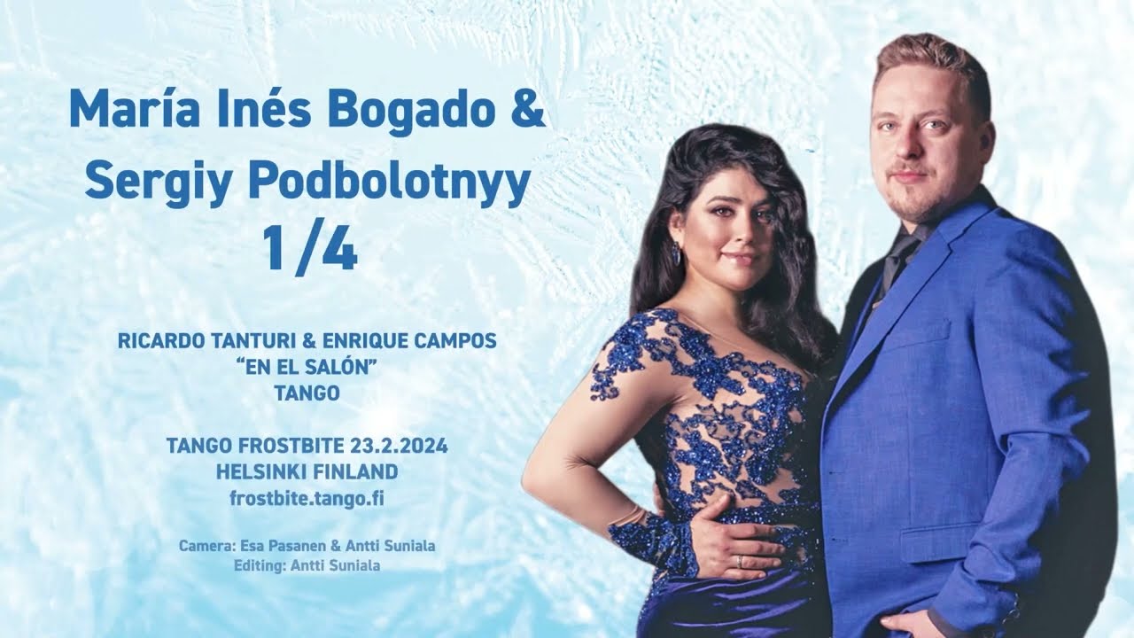 María Inés Bogado & Sergiy Podbolotnyy 1/4 - Tango Frostbite 2024