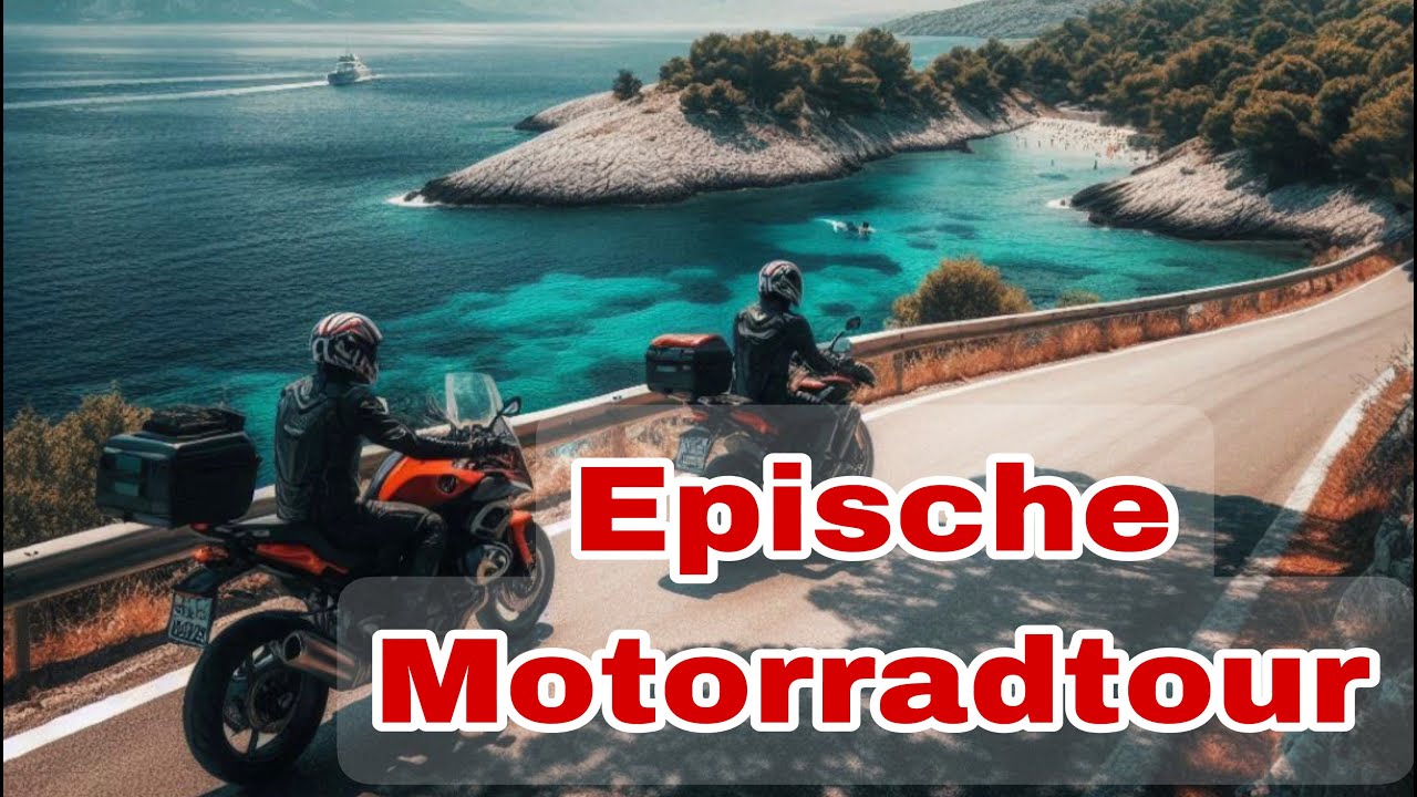 Epische Motorradtour auf der Insel Krk    4K