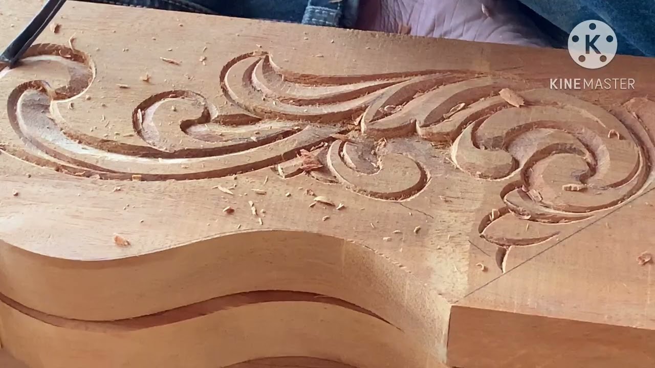 sculptural tools and floral work /wood caving art