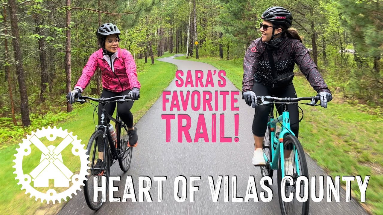 Sara's FAVORITE Bike Trail! | Heart of Vilas County Bike Path | AND Opening Weekend @ WINMAN TRAILS