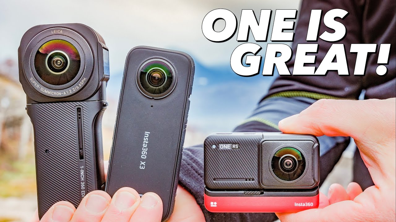 ЛУЧШАЯ 360-градусная камера: Insta360 X3 против ONE RS против 1-дюймовой 360-градусной камеры