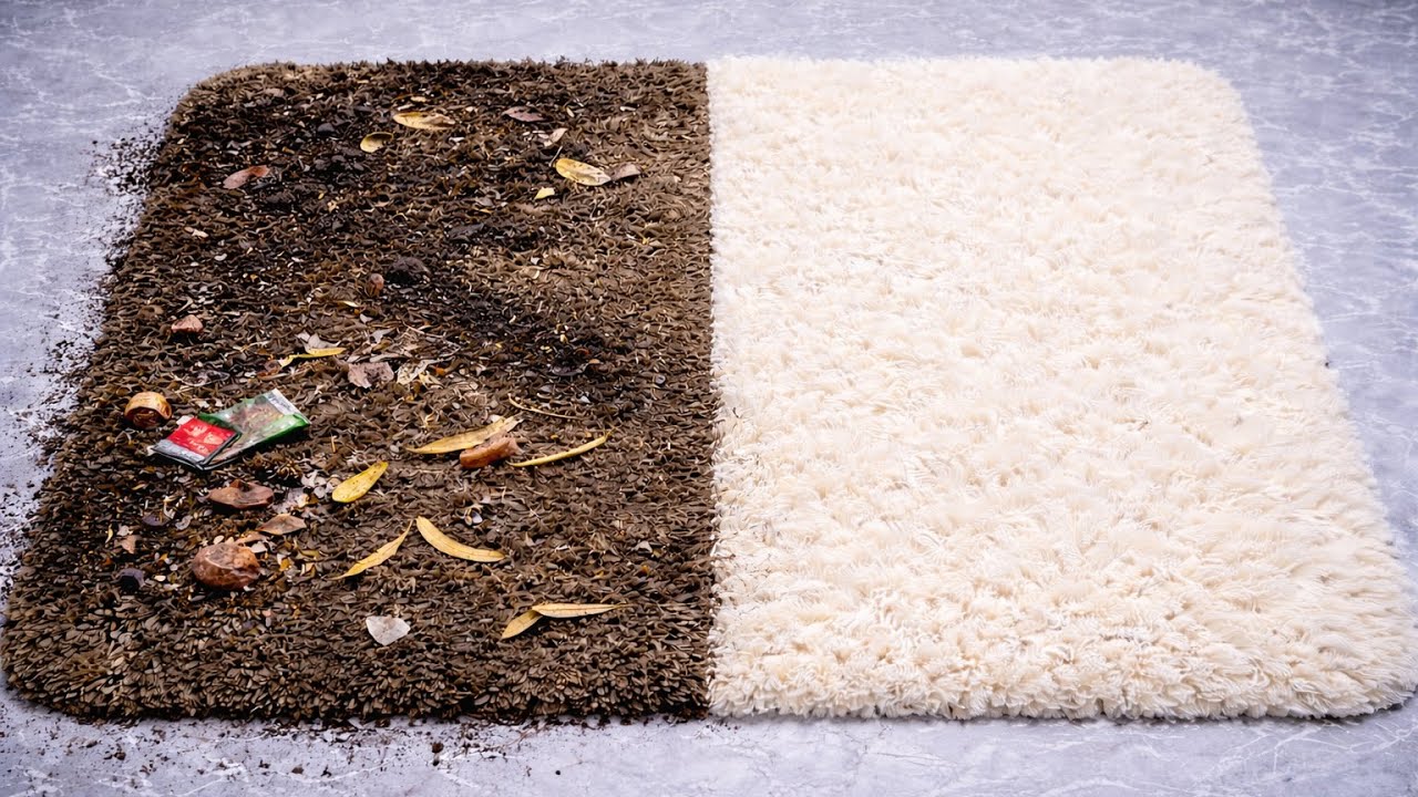 Brother’s Challenge: Trash Carpet Deep Cleaning 🧼 