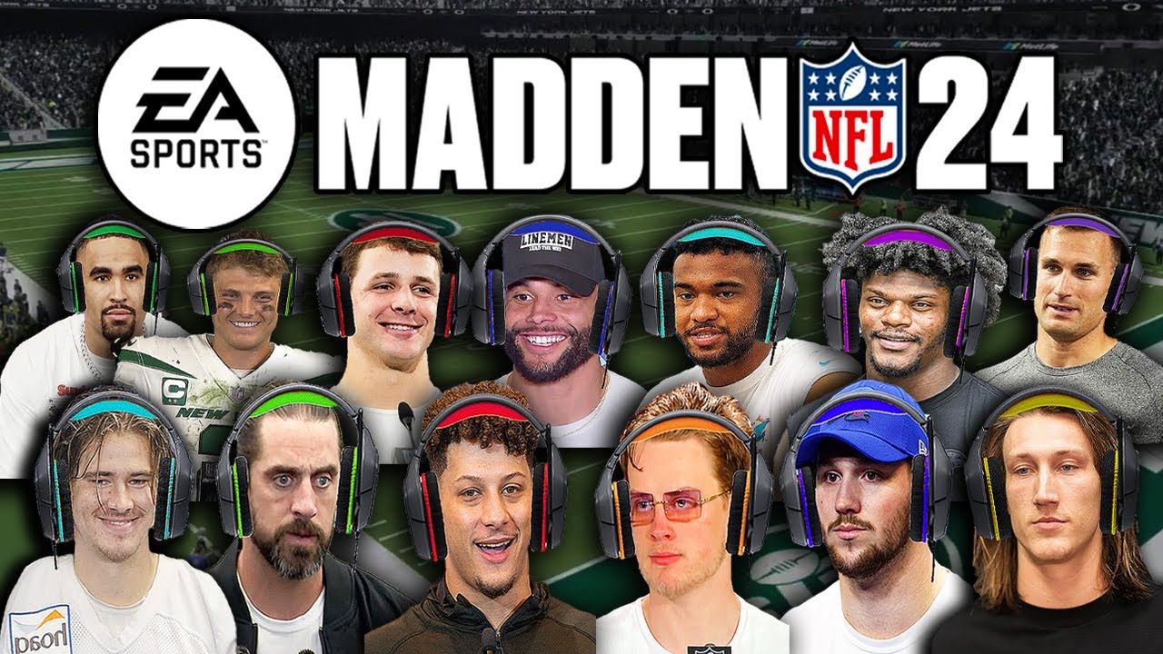 NFL QBs Play Madden 24 (FULL SERIES)