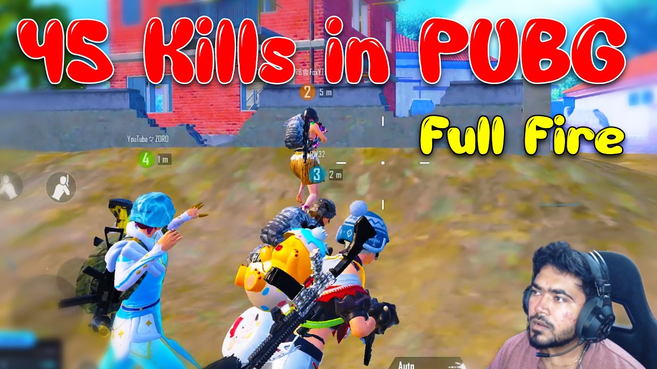 14 одиночных убийств в PUBG | 45 командных убийств Мы превзошли PUBG 🔥🔥🥵