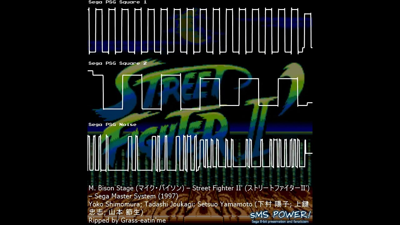 Street Fighter II' - Sega Master System - Alph Lyla; Isao Abe; Setsuo Yamamoto; Tadashi Joukagi; ...