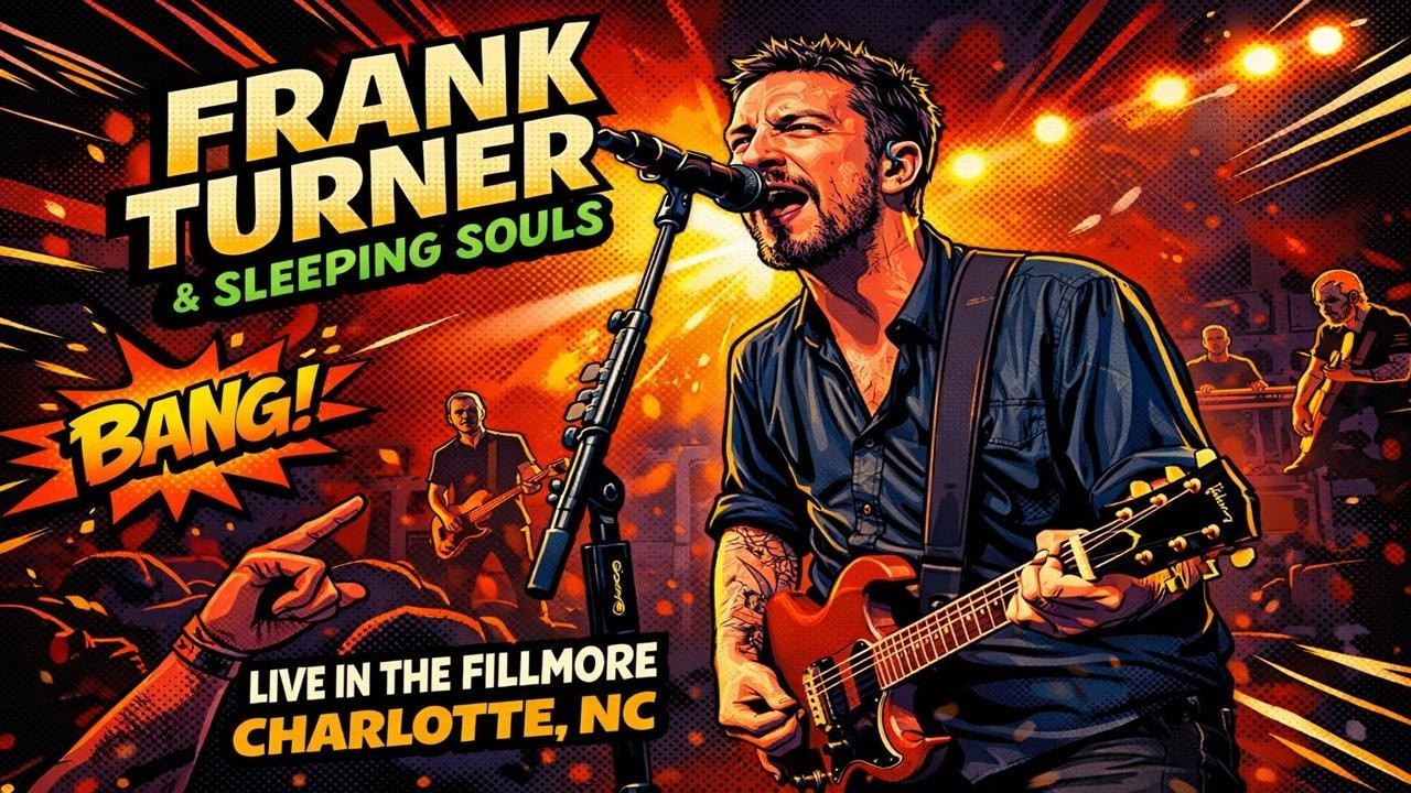 Frank Turner - Live at Fillmore Charlotte, NC 02/21/2026