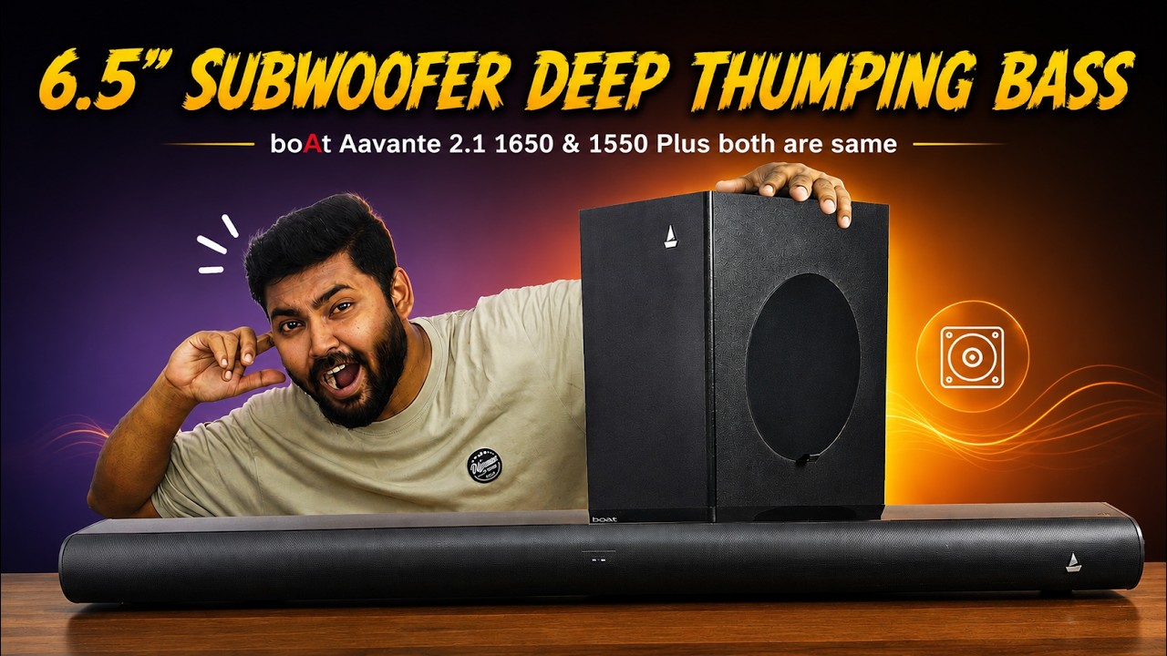 boAt Aavante 1550 Plus | Earth-Shaking 160W Soundbar | Theater-Like Bass | Best Budget Beast ₹5K