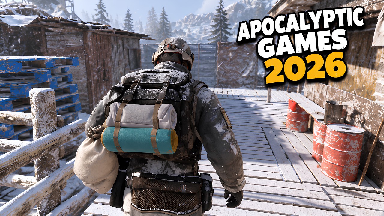 12 NEW Post-Apocalyptic Survival Games Coming in 2026 & 2027