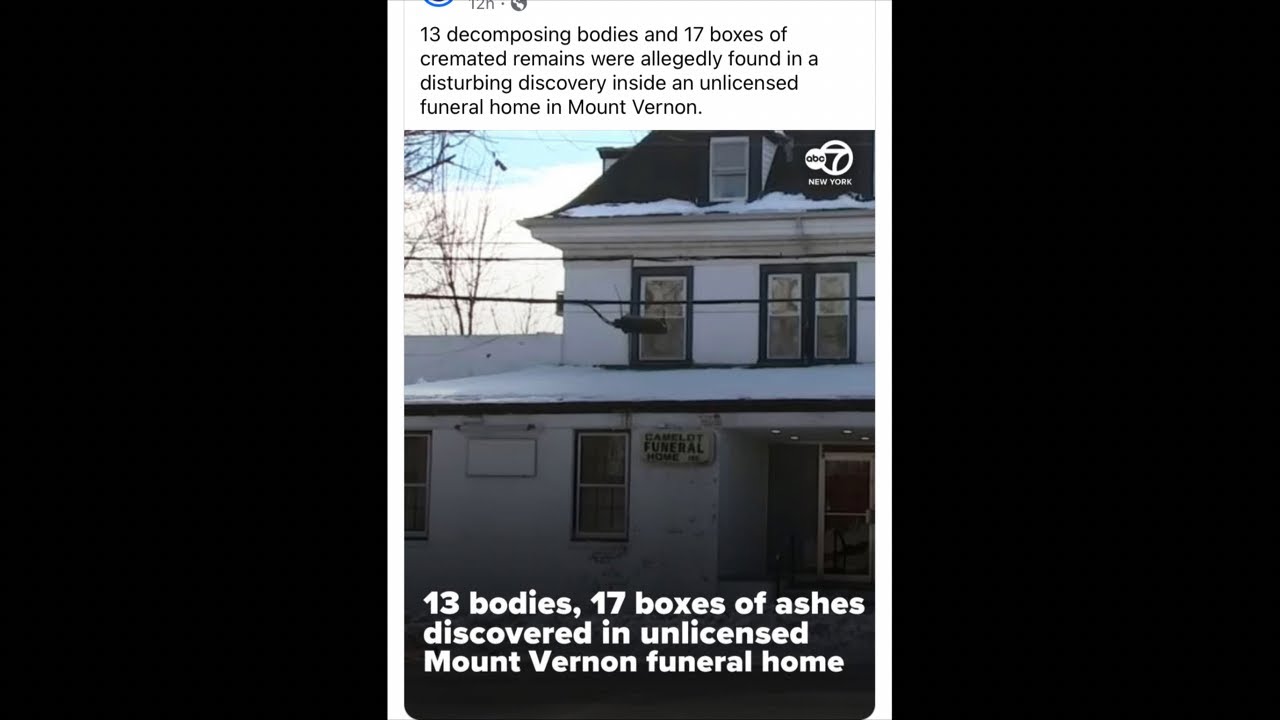 13 Bodies discovered in Mt. Vernon! Super Bowl Sunday 2026 predict Patriots Vic First day of work 😮