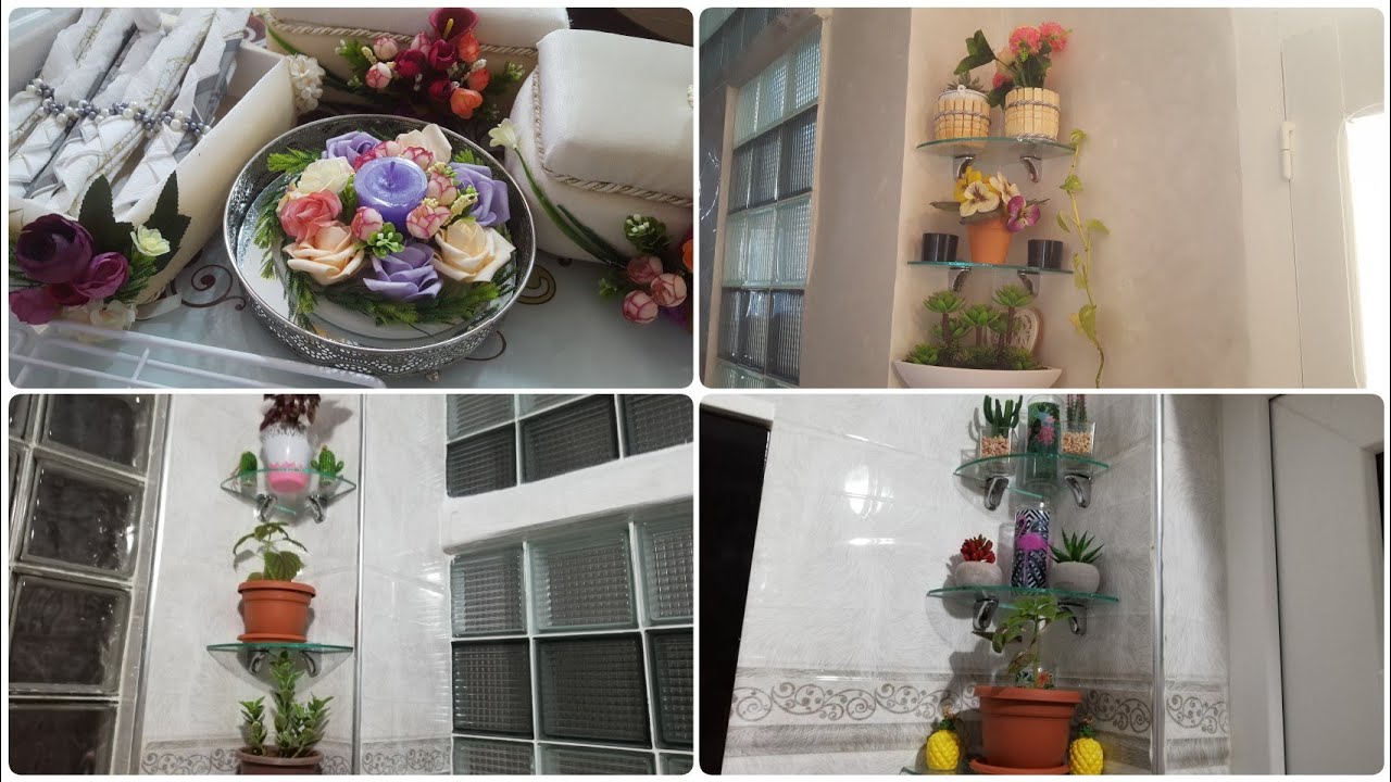 روتين تحفيزي مع  بعض المشتريات وتدابير لديكور المنزل