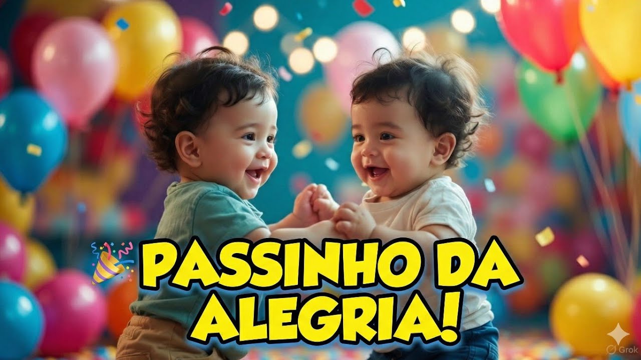 🌟 Passinho da Alegria – Os Bebês Dançam Juntos! (Vídeo Fofo e Muito Divertido!) 💛👶✨