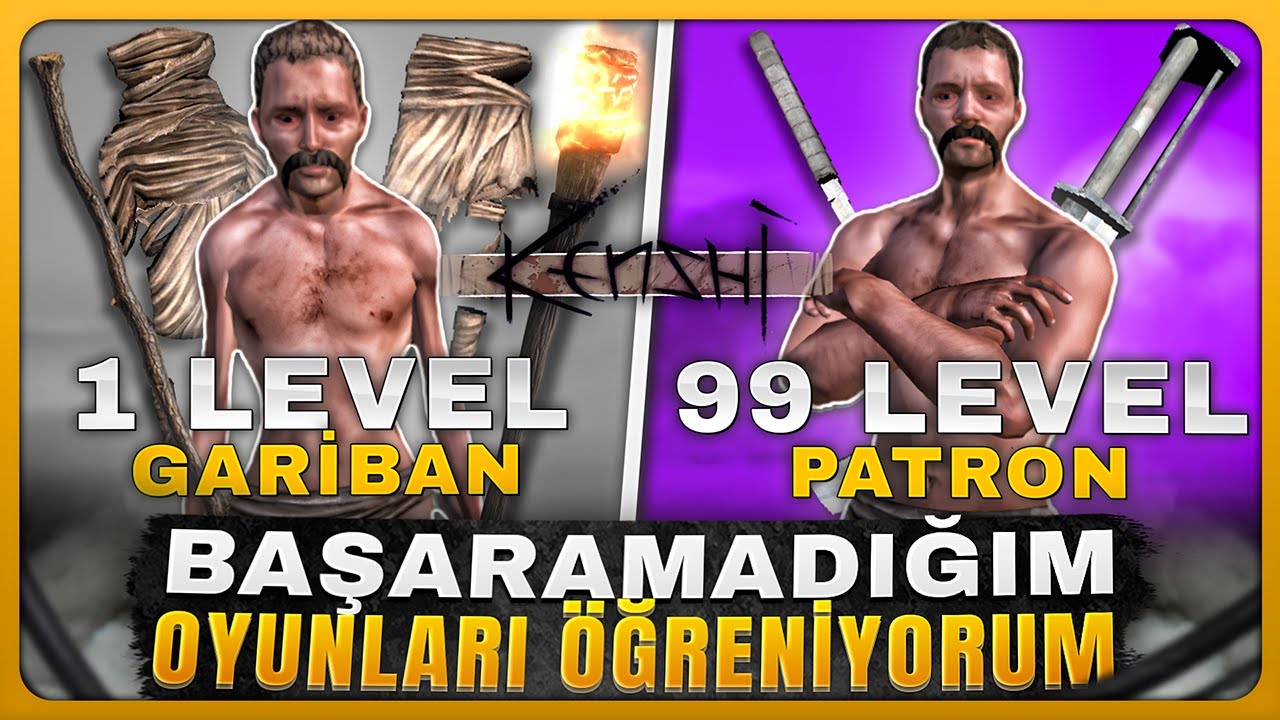 BAŞARAMADIĞIM OYUNLARI ÖĞRENİYORUM / KONUMUZ KENSHİ !