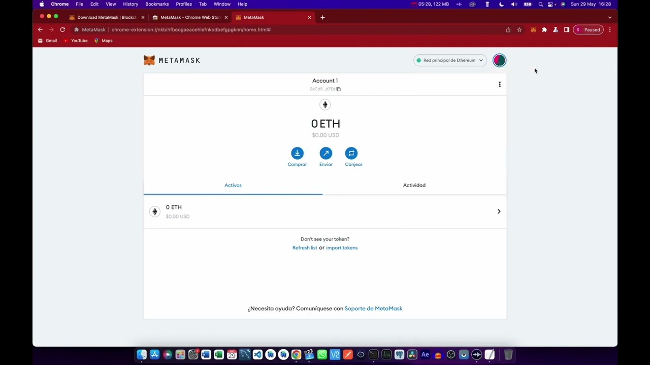 Setup A Local Blockchain