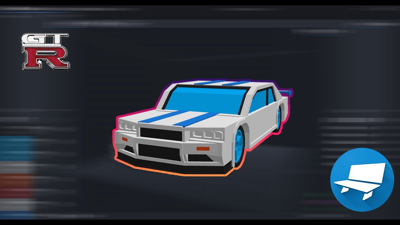 Car Nissan Gtr R34| Blockbench