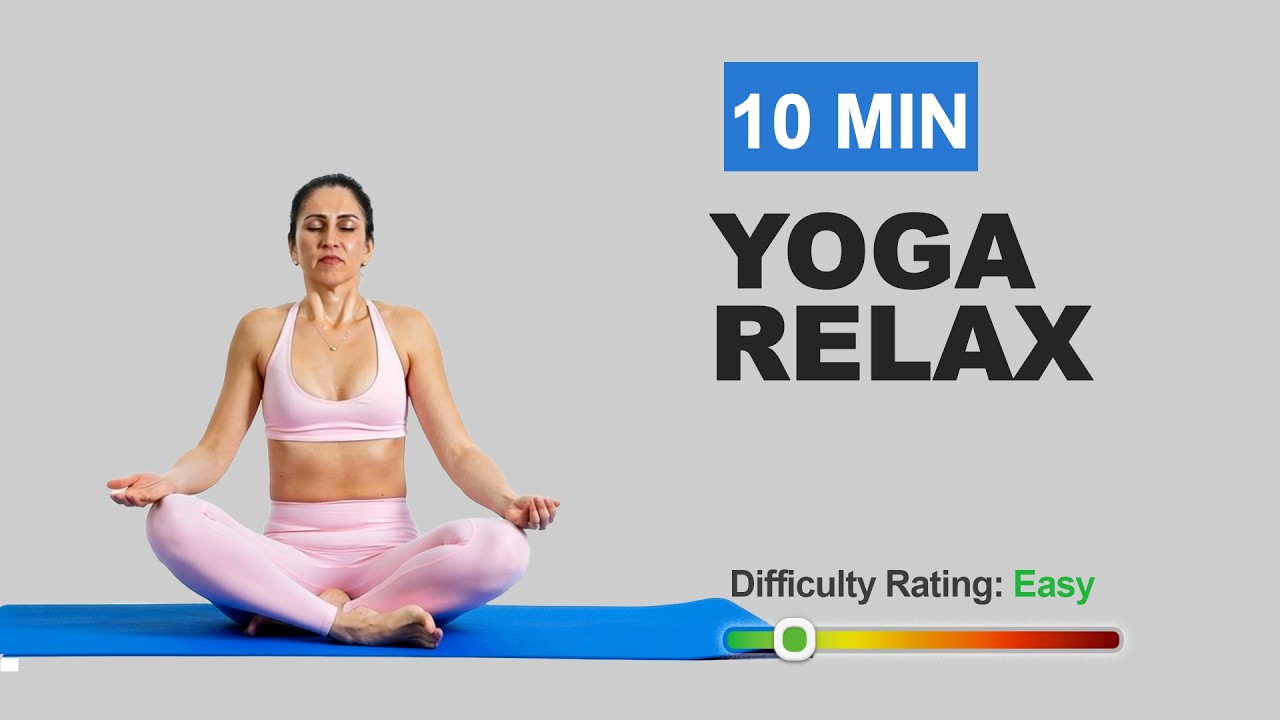 10 min Yoga Relax | Full Body Stretch for Flexibility | Beginner Yoga Routine | Improve Mobility
