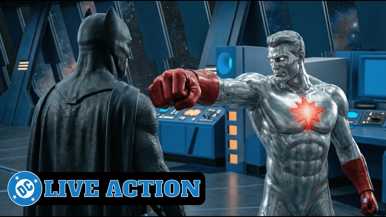 Capitão Átomo explica o Batman sem roteiro? | Live Action