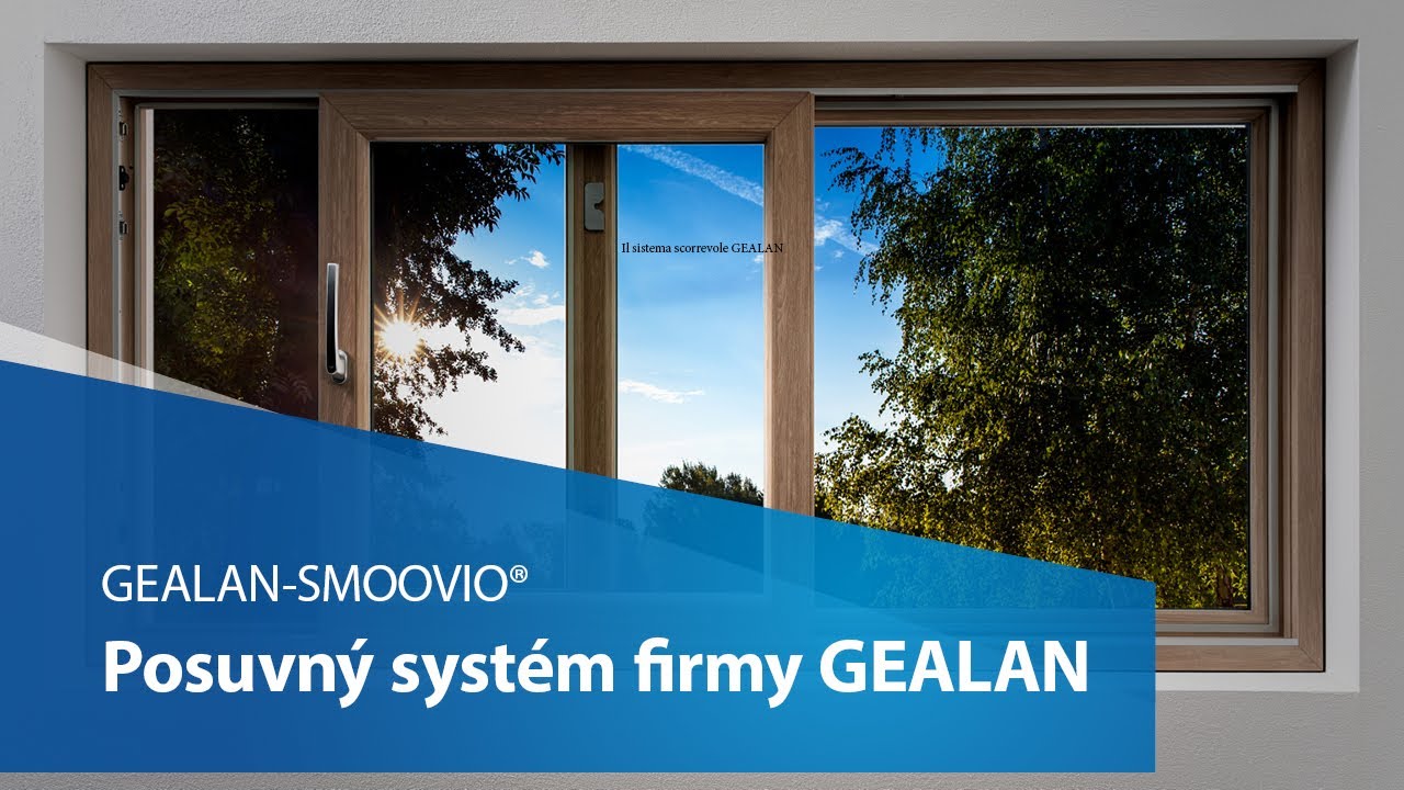 GEALAN-SMOOVIO® | Posuvný systém firmy GEALAN