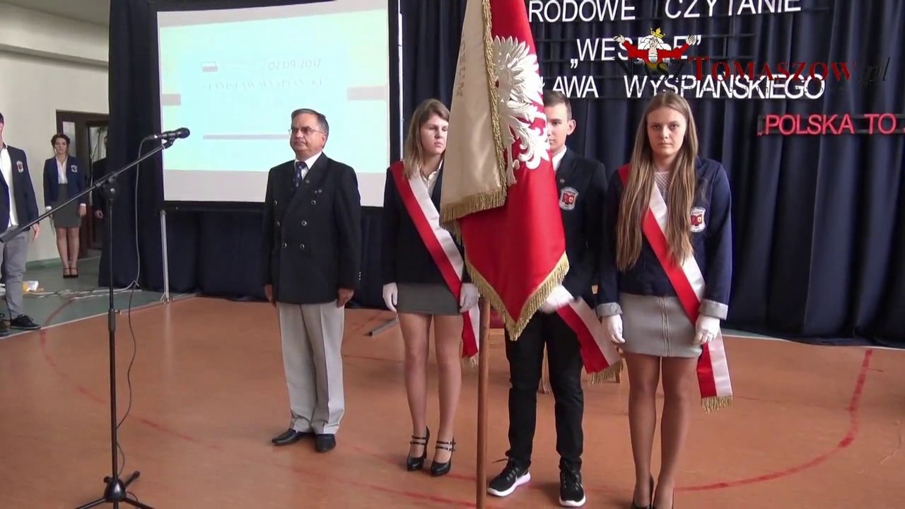 Rozpoczęcie roku szkolnego 2017 2018 w I LO w Tomaszowie Mazowieckim