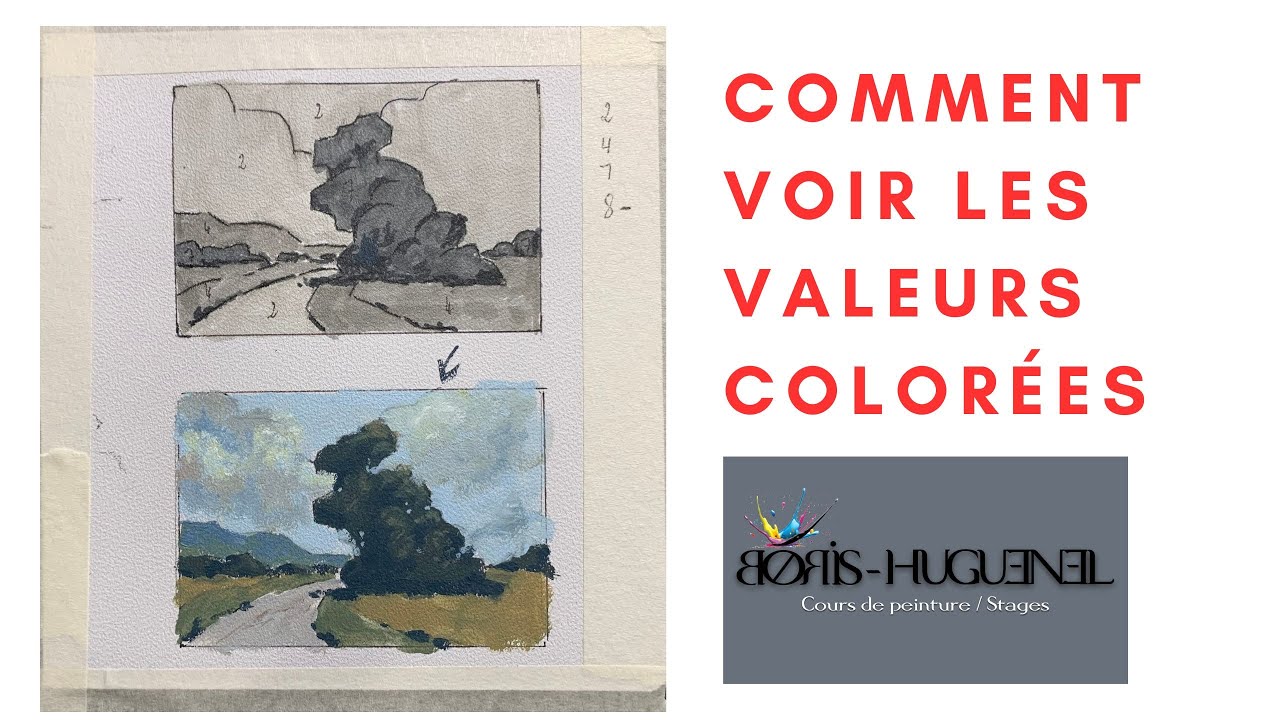 Comment voir les valeurs colorées! explication détaillée!