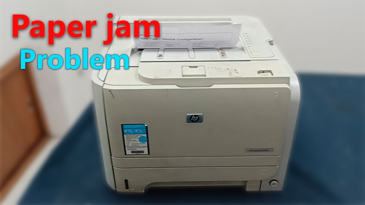 How to fix paper jam problem hp laserjet 2035 printer