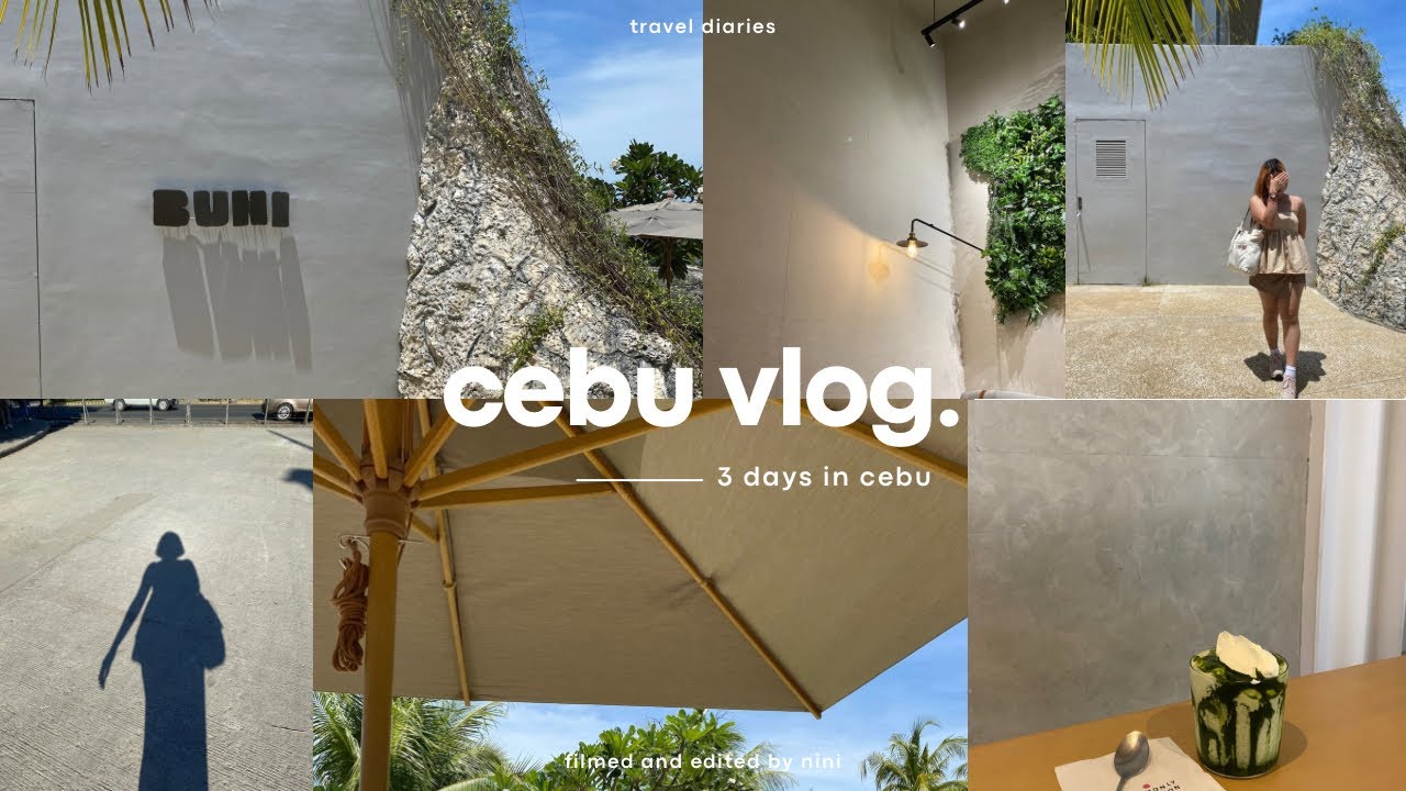 travel diaries ✿ summer days in cebu: cafe hopping, foodtrip, steakhouse dinner 𐙚˚ ༘⋆