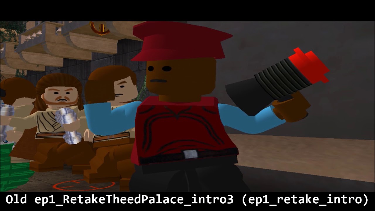 Unused and unseen cutscenes of LEGO Star Wars The Video Game (Part 1)