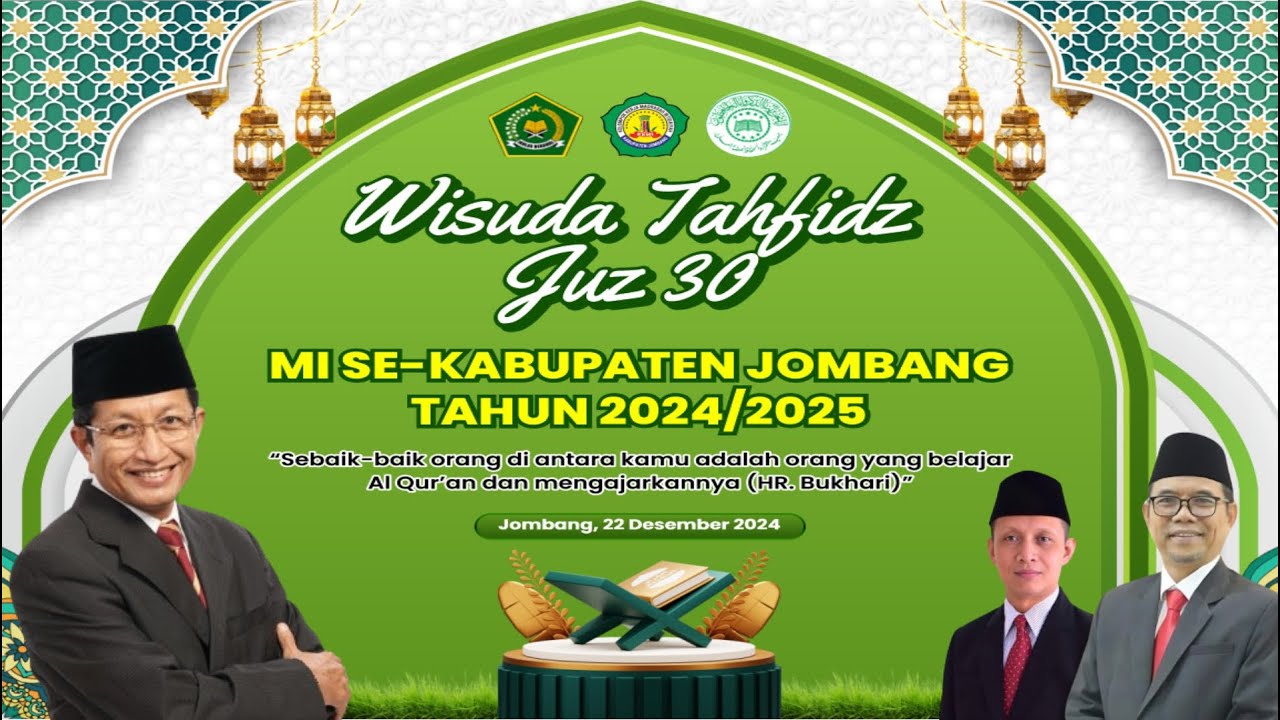 WISUDA TAHFIDZ JUZ 30 MI SE-KABUPATEN JOMBANG TAHUN 2024/2025