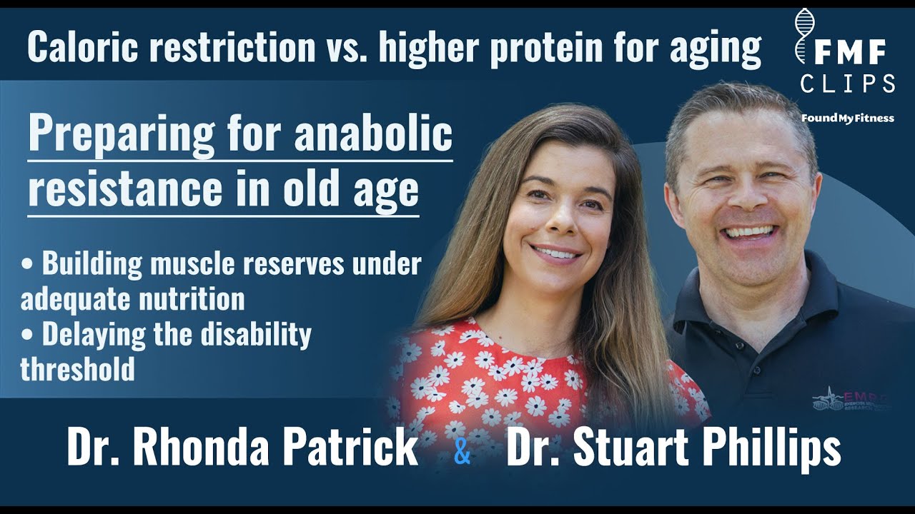 Caloric restriction vs.  higher protein for aging | Dr. Stuart Phillips