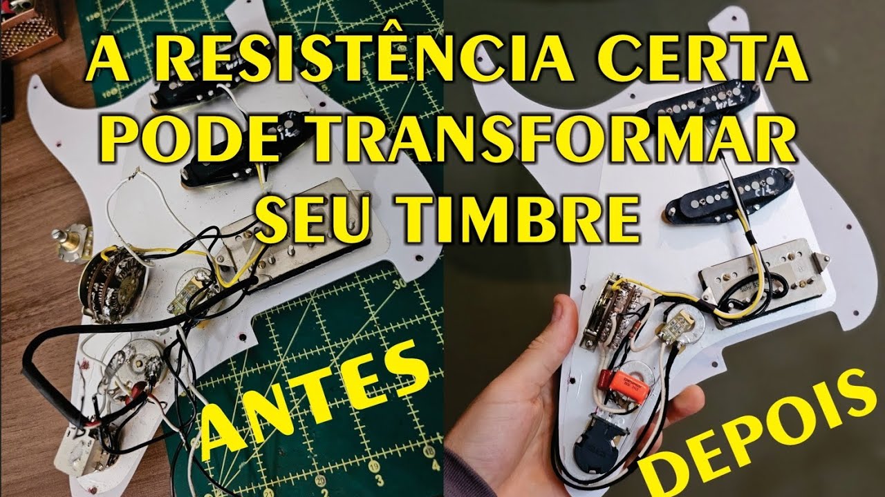 Refiz a Parte Elétrica Pickups Fender Noiseless Suhr SSV