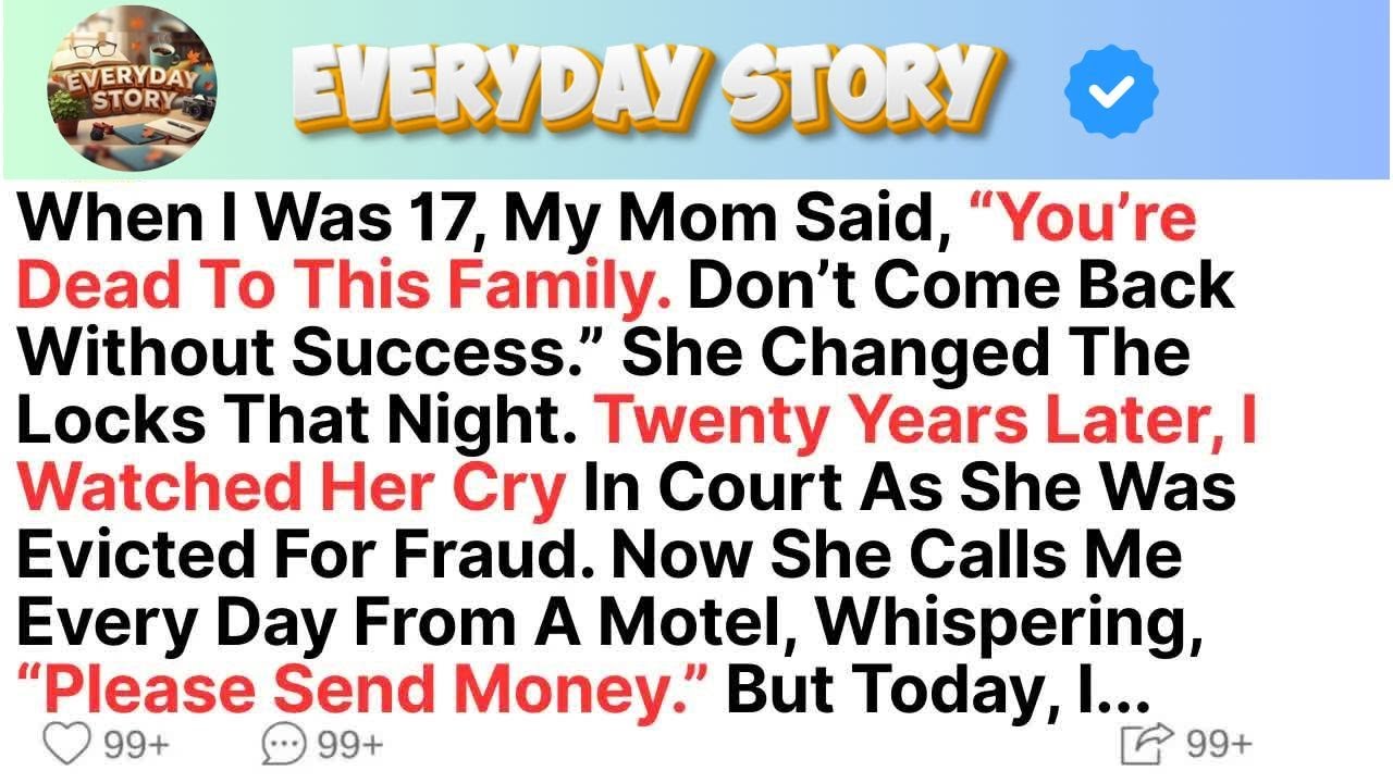 When I Was 17, My Mom Said “You’re Dead To This Family  Don’t Come Back Without Success ” She Ch