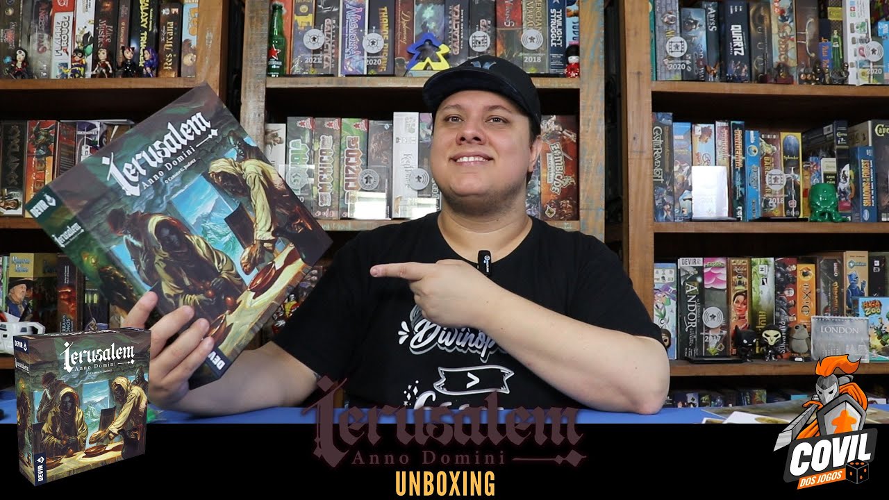 O que Tem na Caixa? Unboxing Ierusalem Anno Domini