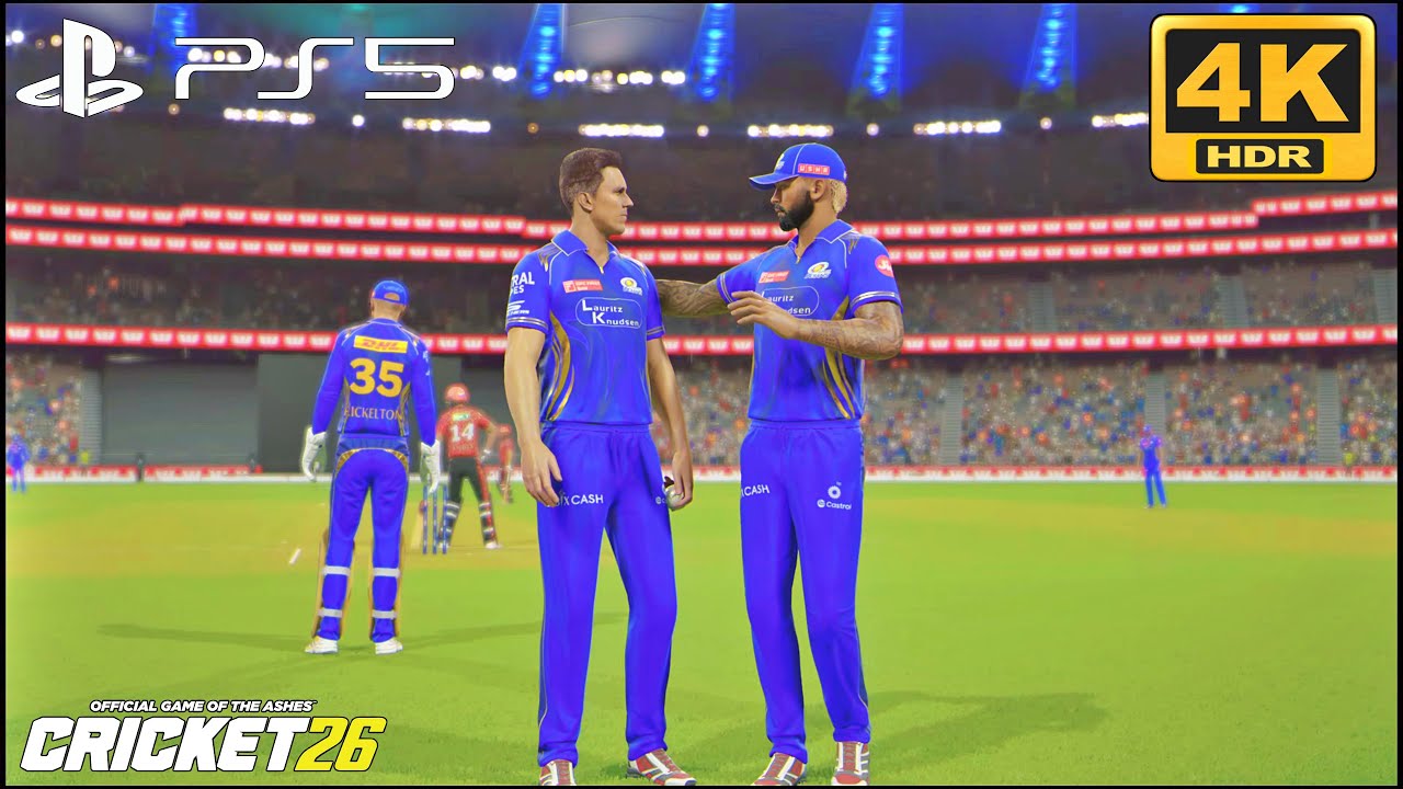 Крикет 26 | PS5 | Геймплей в 4K 60FPS HDR | IPL