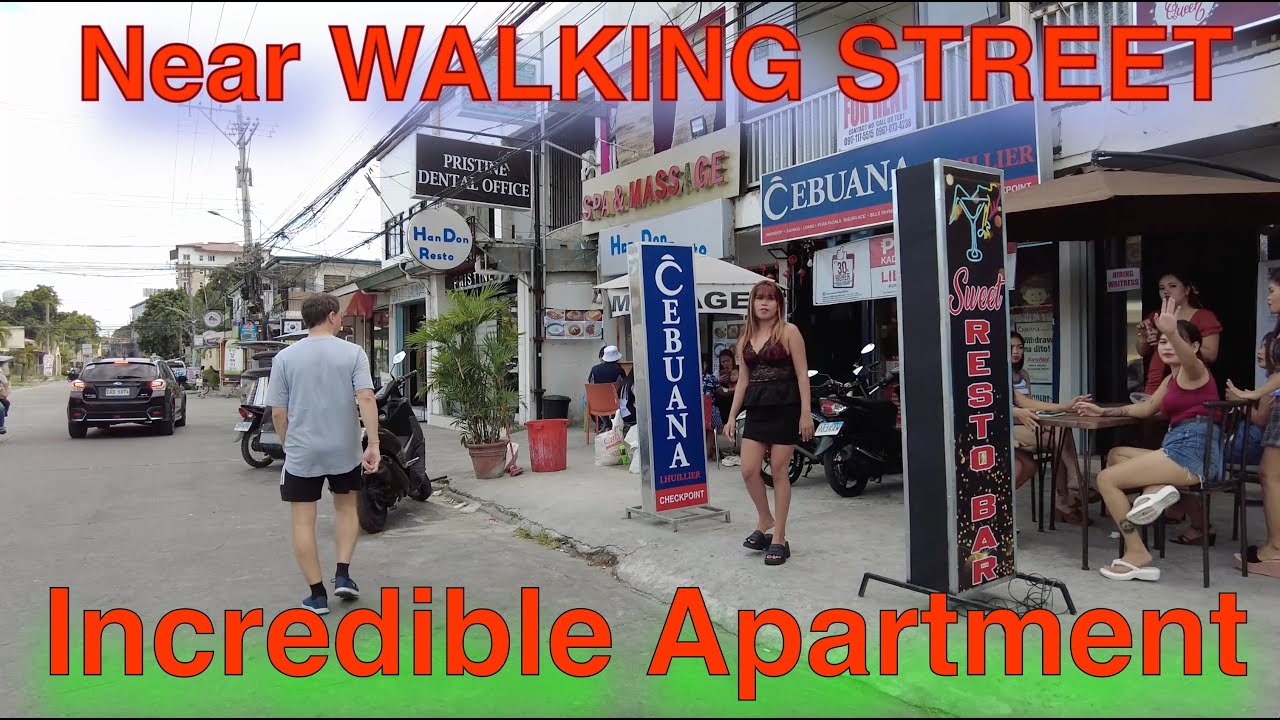 We FOUND a SUPER COOL two-story APARTMENT with GARAGE at a CHEAP PRICE near Walking Street Angeles !