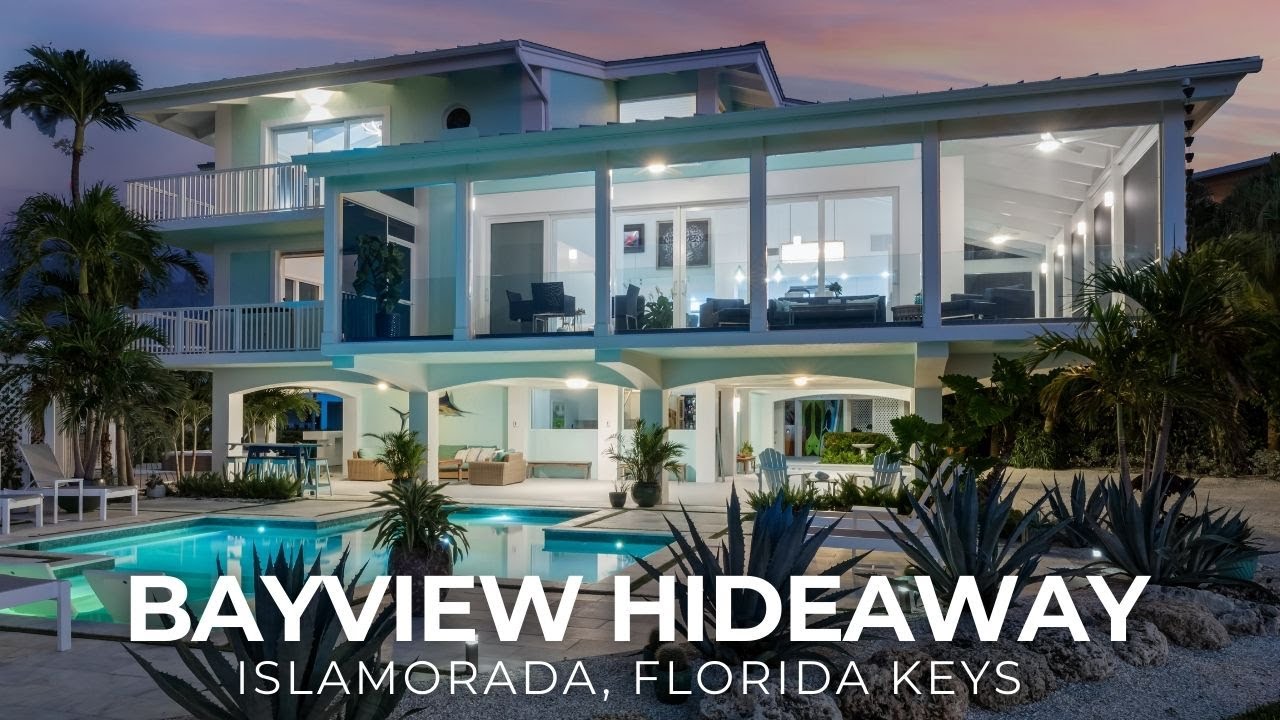 Discover Luxury Bayfront Estate in Islamorada, Florida | Open Water Views, Separate Lot + 220' Dock