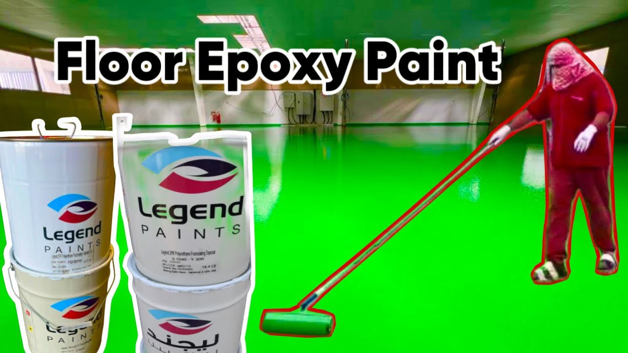 How to apply topcoating floor Epoxy Solvent free paint
