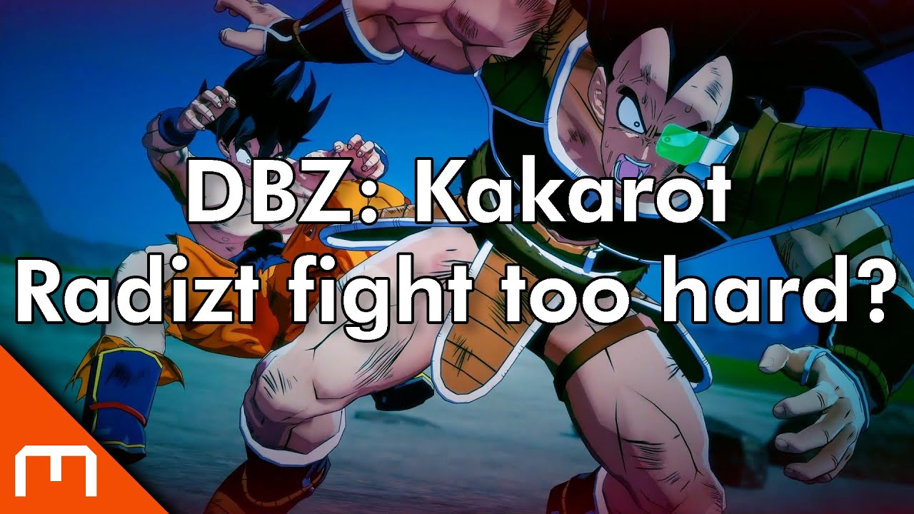 DBZ: Kakarot. The Raditz difficulty spike! Hardest fight in the game?