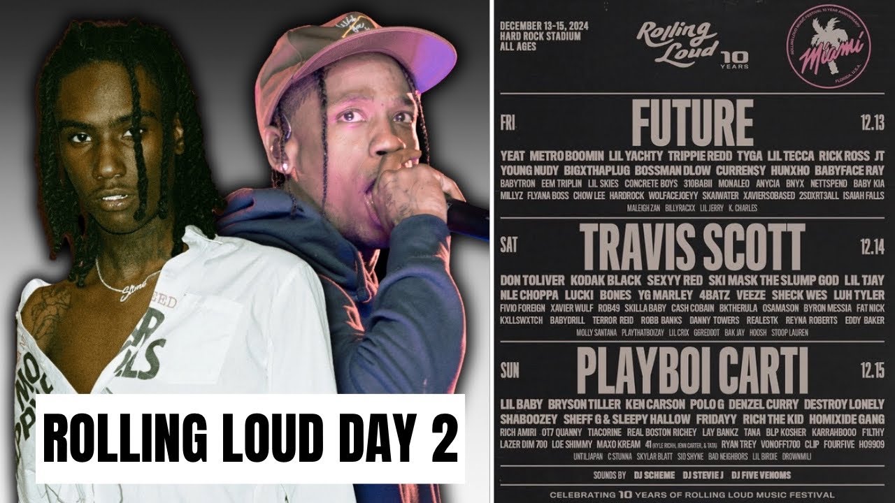 Rolling Loud Miami 2024 Day 2 LIVE Reaction (Travis Scott, Don Toliver, Osamason, Molly Santana)