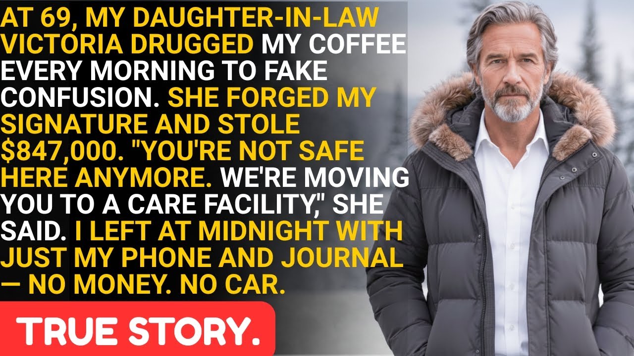 At 69, My Daughter-in-Law Slipped Drugs Into My Coffee & Faked Documents to Take $847K—My Nephew