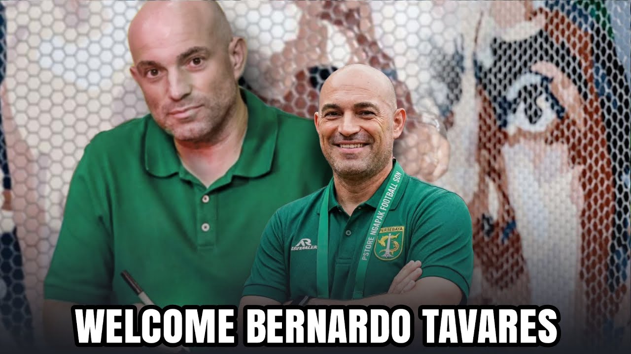 Welcome Coach 😊 Bernardo Tavares Resmi Gabung Persebaya