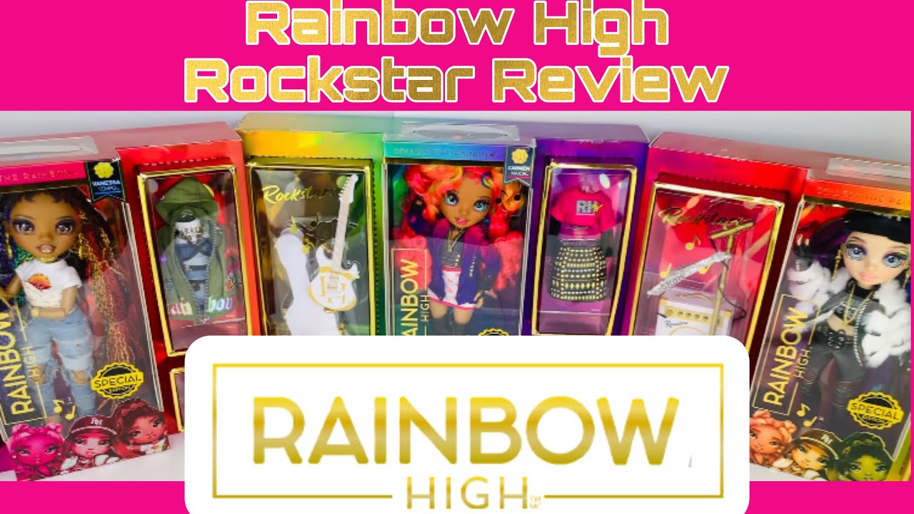 RAINBOW HIGH ROCKSTARS FULL COLLECTION UNBOXING!!!!! WORTH $50 ????!!!