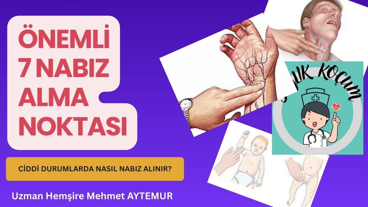 Nabız Ölçümü Nasıl Yapılır: Vücudunuzdaki 7 Kritik Bölge! 🩺| Acil Durumlarda Nabız Nasıl Hissedilir?